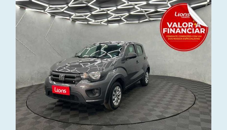 FIAT MOBI LIKE 1.0 (FLEX) - CINZA - 2022 Foto 1 (Grande)