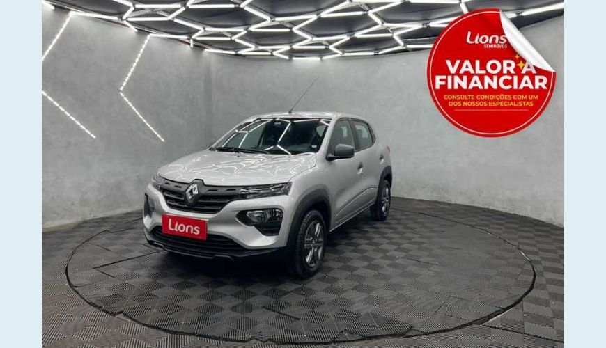 RENAULT KWID ZEN 1.0 12V SCE (FLEX) - BRANCO - 2025 Foto 1 (Grande)