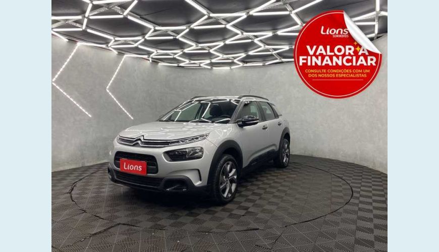 CITROËN C4 CACTUS 1.6 FEEL PACK (AUT) (FLEX) - PRATA - 2022 Foto 1 (Grande)