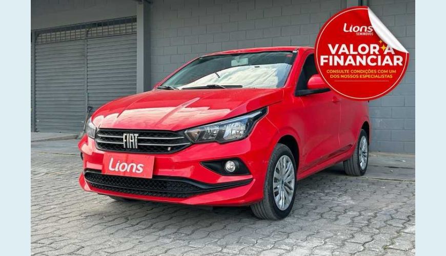 FIAT CRONOS DRIVE 1.3 - VERMELHO - 2024 Foto 1 (Grande)