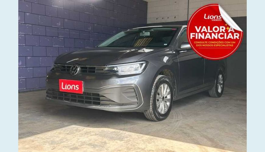 VOLKSWAGEN VIRTUS 1.0 TSI - CINZA - 2025 Foto 1 (Grande)