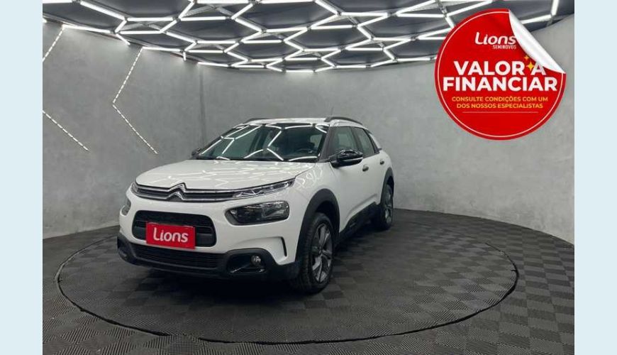CITROËN C4 CACTUS 1.6 FEEL (AUT) (FLEX) - BRANCO - 2022 Foto 1 (Grande)