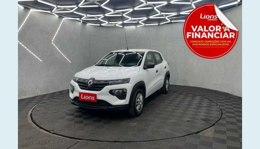 RENAULT KWID ZEN 1.0 12V SCE (FLEX) - BRANCO - 2025 Foto 1 (Grande)