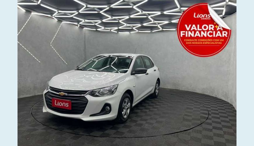 CHEVROLET ONIX 1.0 - BRANCO - 2024 Foto 1 (Grande)