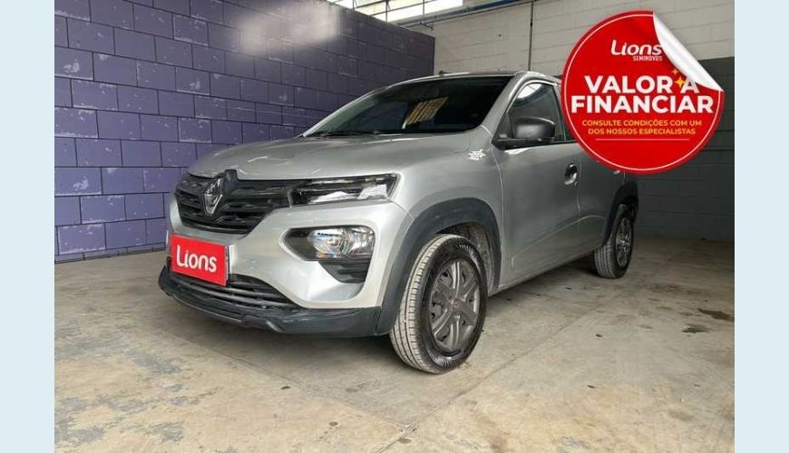 RENAULT KWID ZEN 1.0 12V SCE (FLEX) - PRATA - 2025 Foto 1 (Grande)