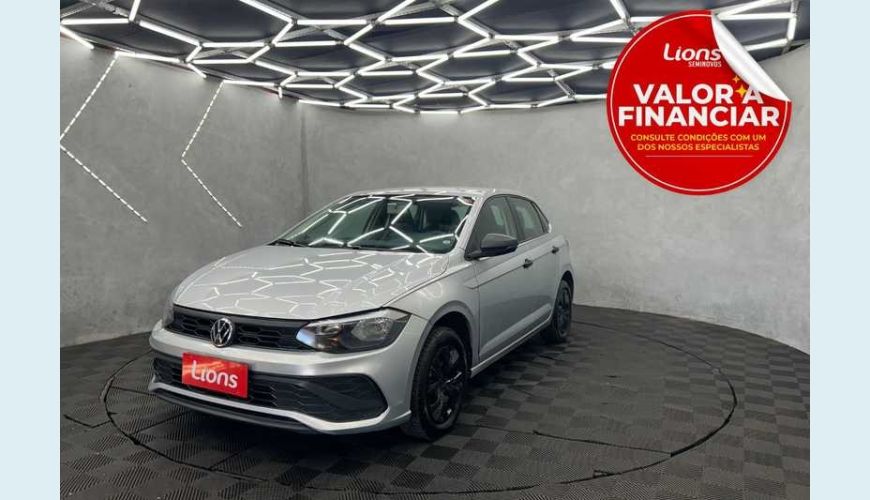 VOLKSWAGEN POLO TRACK 1.0 FLEX 12V 5P - PRATA - 2024 Foto 1 (Grande)