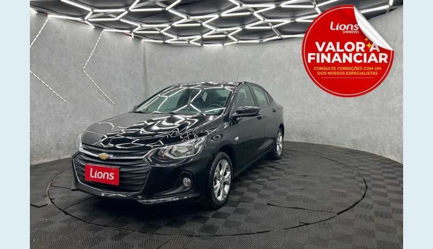 CHEVROLET ONIX PLUS LTZ 1.0 TURBO (AUT.) - PRETO - 2023 Foto 1 (Grande)
