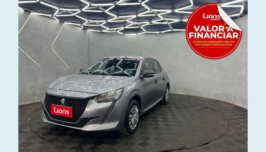 PEUGEOT 208 LIKE 1.0 (FLEX) - PRATA - 2023 Foto 1 (Grande)