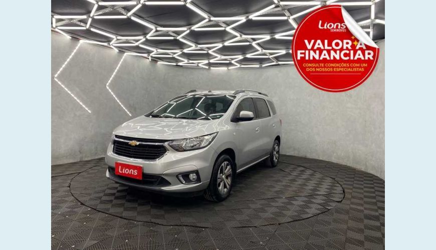 CHEVROLET SPIN PREMIER 7S 1.8 (AUT) (FLEX) - PRATA - 2022 Foto 1 (Grande)