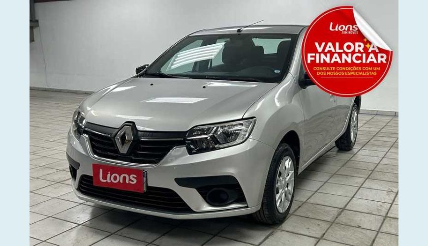 RENAULT LOGAN ZEN 1.0 - PRATA - 2024 Foto 1 (Grande)