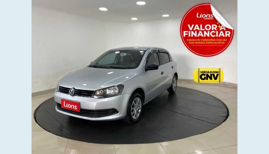 VOLKSWAGEN GOL 1.0 TEC TRACK (FLEX) - PRATA - 2014 Foto 1 (Grande)