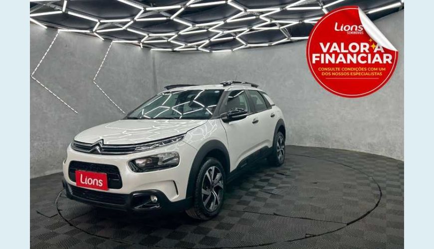 CITROËN C4 CACTUS 1.6 FEEL PACK (AUT) (FLEX) - BRANCO - 2022 Foto 1 (Grande)