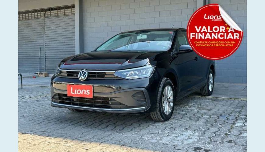 VOLKSWAGEN VIRTUS 1.0 TSI - PRETO - 2025 Foto 1 (Grande)