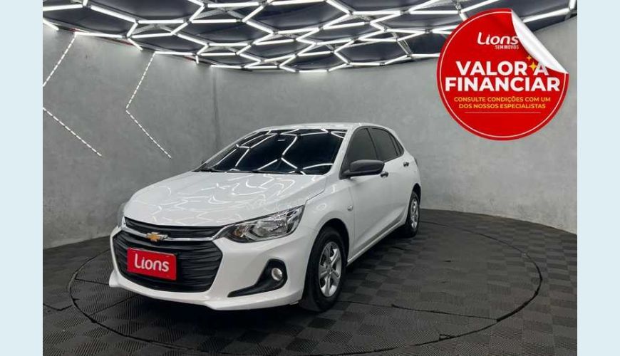CHEVROLET ONIX 1.0 - BRANCO - 2024 Foto 1 (Grande)