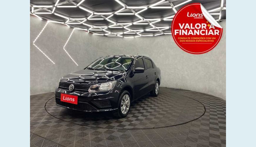 VOLKSWAGEN VOYAGE 1.6 MSI 8V (FLEX) - PRETO - 2021 Foto 1 (Grande)