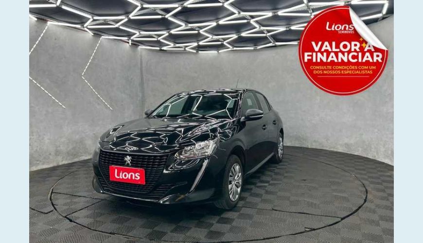 PEUGEOT 208 LIKE 1.0 - PRETO - 2024 Foto 1 (Grande)