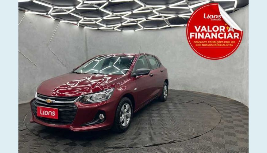 CHEVROLET ONIX 1.0 - VERMELHO - 2024 Foto 1 (Grande)