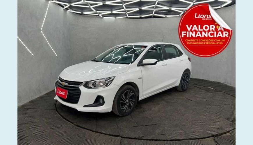 CHEVROLET ONIX LT 1.0 - BRANCO - 2024 Foto 1 (Grande)
