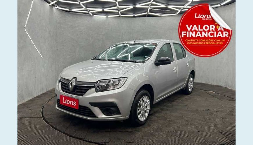 RENAULT LOGAN ZEN 1.0 - PRATA - 2024 Foto 1 (Grande)