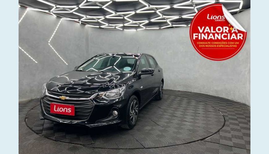 CHEVROLET ONIX LT 1.0 TURBO - PRETO - 2024 Foto 1 (Grande)