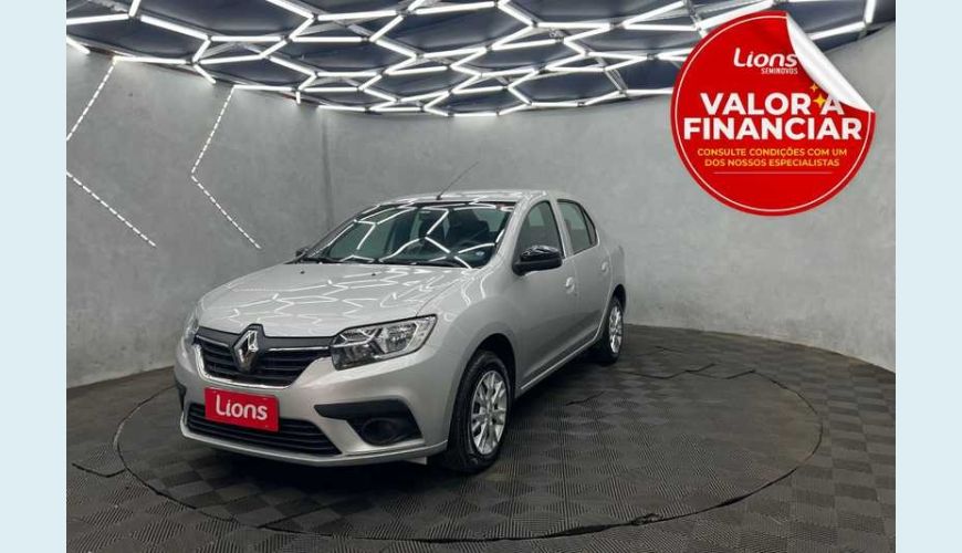 RENAULT LOGAN ZEN 1.0 - PRATA - 2024 Foto 1 (Grande)