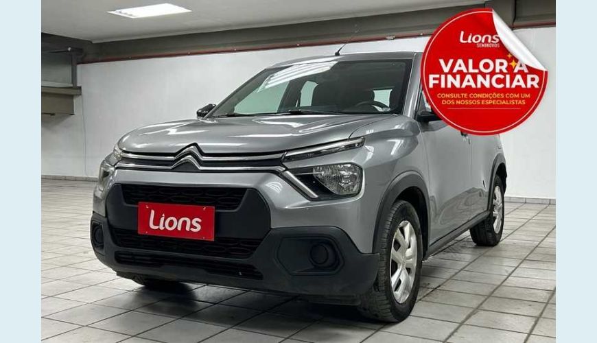 CITROËN C3 LIVE PACK 1.0 - CINZA - 2025 Foto 1 (Grande)
