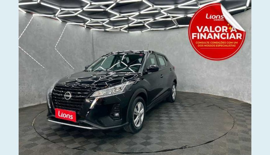 NISSAN KICKS ACTIVE 1.6 (FLEX) - PRETO - 2024 Foto 1 (Grande)
