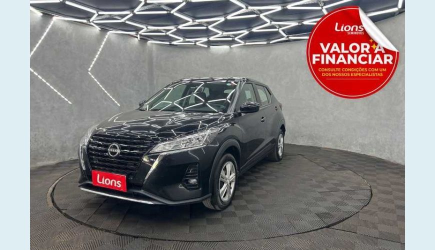 NISSAN KICKS ACTIVE 1.6 (FLEX) - PRETO - 2024 Foto 1 (Grande)
