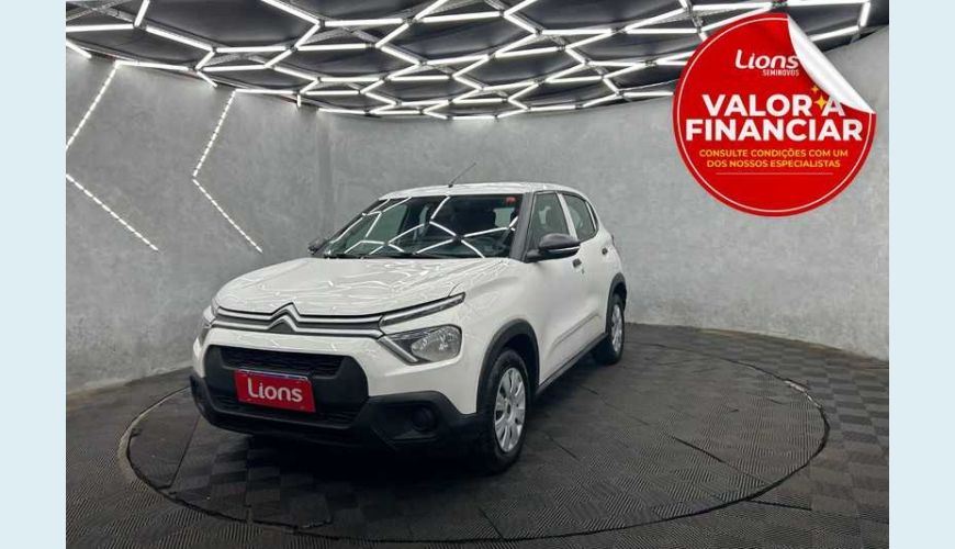 CITROËN C3 LIVE PACK 1.0 - BRANCO - 2024 Foto 1 (Grande)
