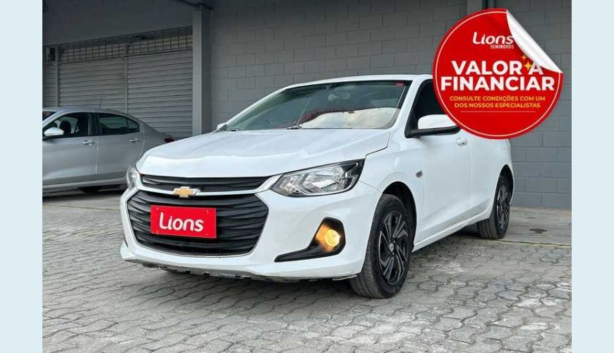 CHEVROLET ONIX PLUS LT 1.0 - BRANCO - 2025 Foto 1 (Grande)
