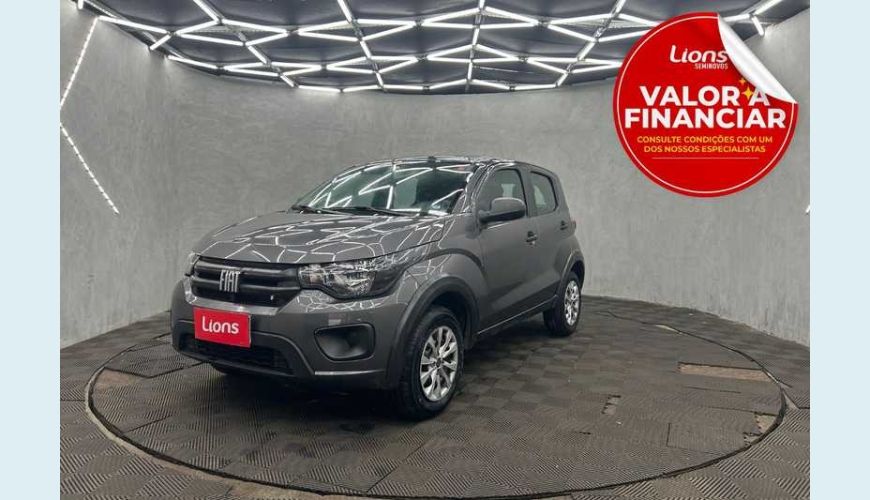 FIAT MOBI LIKE 1.0 - CINZA - 2024 Foto 1 (Grande)
