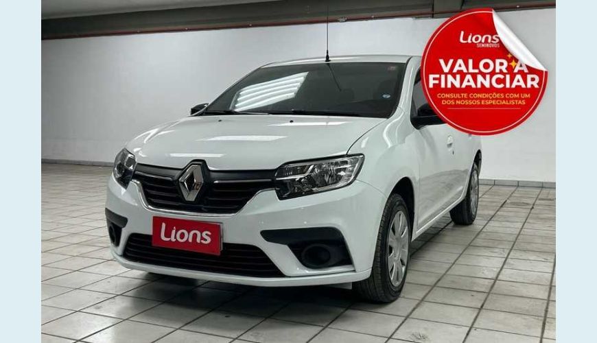 RENAULT LOGAN ZEN 1.0 - BRANCO - 2025 Foto 1 (Grande)