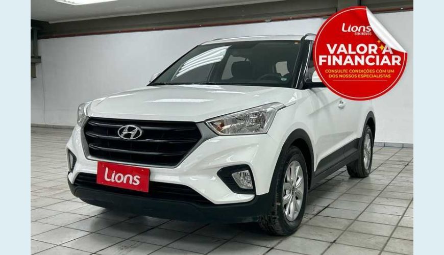HYUNDAI CRETA ACTION 1.6 (AUT) (FLEX) - BRANCO - 2024 Foto 1 (Grande)