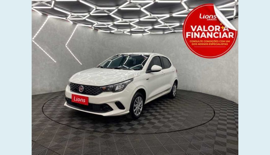 FIAT ARGO DRIVE 1.0 FIREFLY (FLEX) - BRANCO - 2020 Foto 1 (Grande)