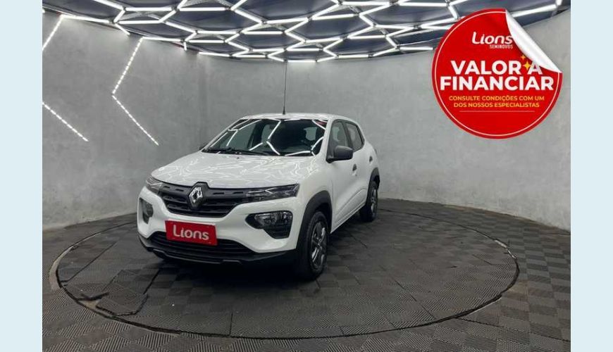 RENAULT KWID ZEN 1.0 12V SCE (FLEX) - BRANCO - 2024 Foto 1 (Grande)