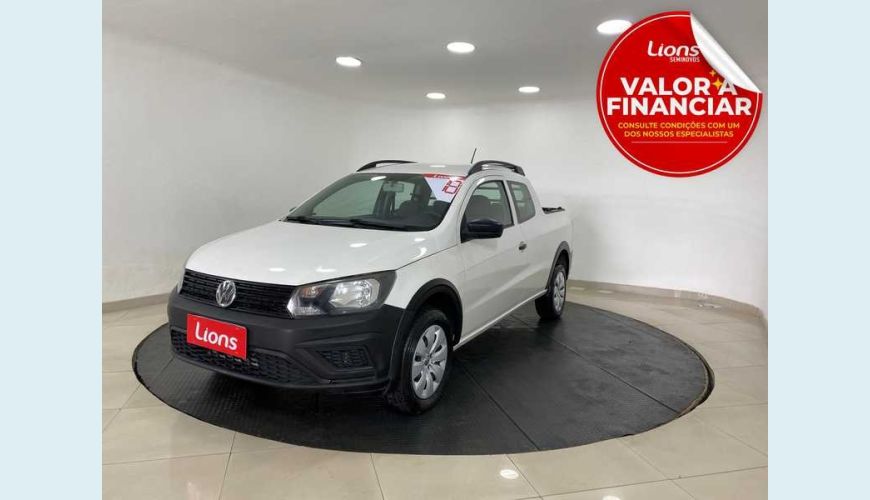 VOLKSWAGEN SAVEIRO ROBUST 1.6 MSI CS (FLEX) - BRANCO - 2018 Foto 1 (Grande)