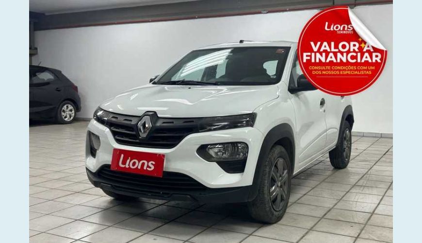 RENAULT KWID ZEN 1.0 12V SCE FLEX - BRANCO - 2024 Foto 1 (Grande)