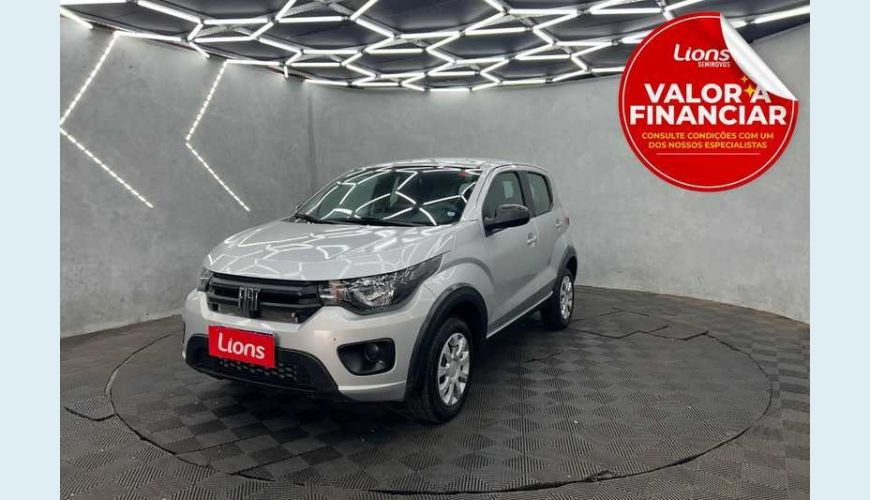 FIAT MOBI LIKE 1.0 (FLEX) - PRATA - 2023 Foto 1 (Grande)
