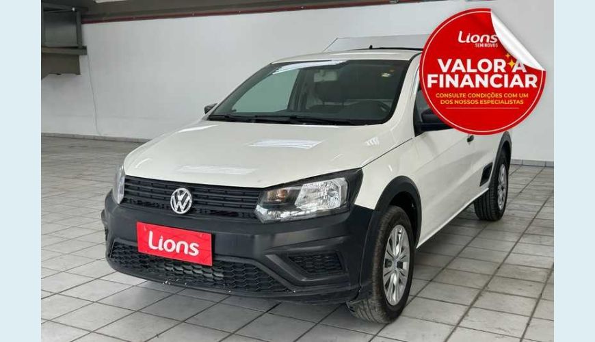 VOLKSWAGEN SAVEIRO ROBUST 1.6 MSI CS (FLEX) - BRANCO - 2023 Foto 1 (Grande)