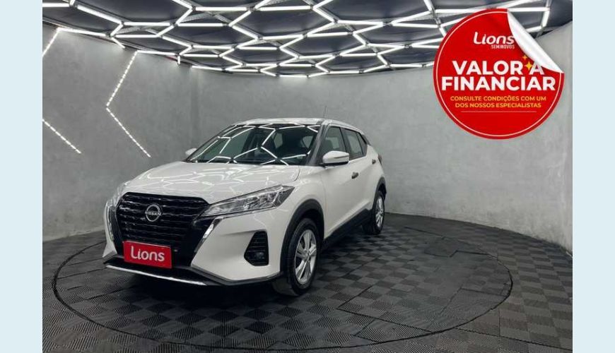 NISSAN KICKS ACTIVE 1.6 (FLEX) - BRANCO - 2024 Foto 1 (Grande)