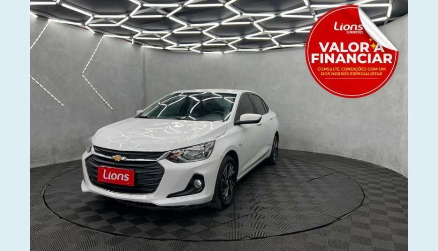 CHEVROLET ONIX PLUS LT 1.0 - BRANCO - 2024 Foto 1 (Grande)