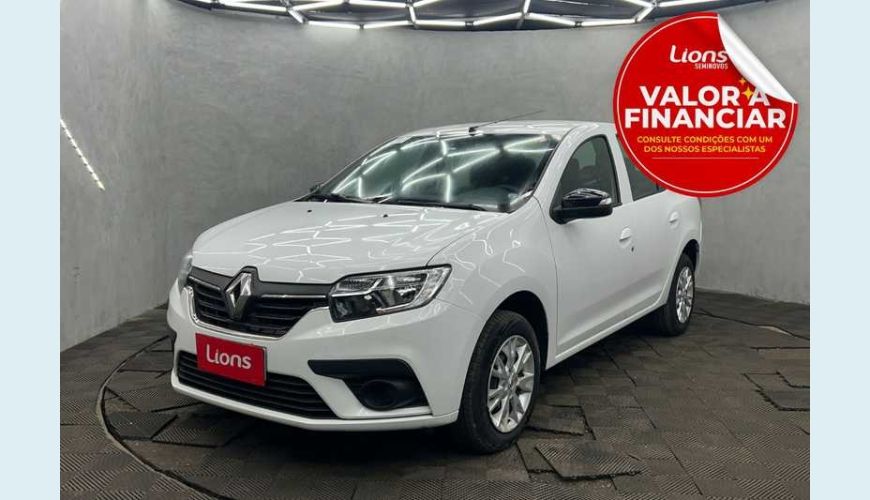 RENAULT LOGAN ZEN 1.0 - BRANCO - 2025 Foto 1 (Grande)
