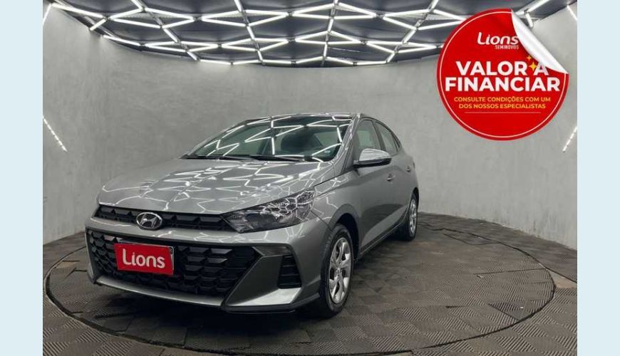 HYUNDAI HB 20S COMFORT 1.0 - CINZA - 2026 Foto 1 (Grande)