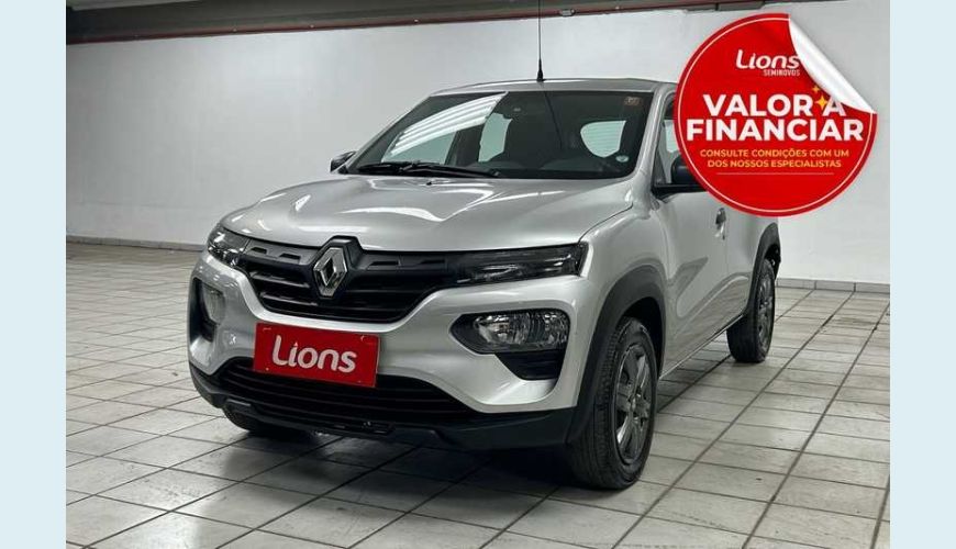 RENAULT KWID ZEN 1.0 12V SCE (FLEX) - PRATA - 2025 Foto 1 (Grande)