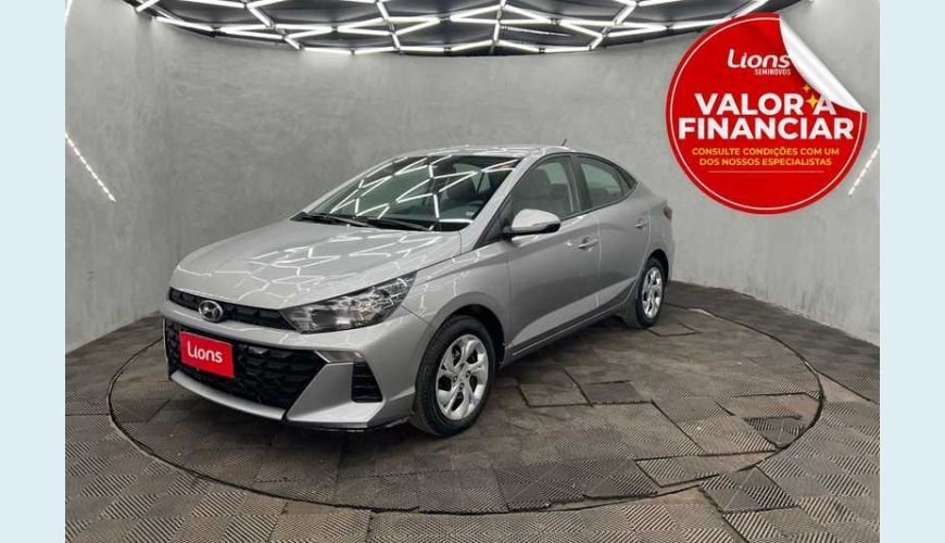 HYUNDAI HB 20S COMFORT PLUS 1.0 - PRATA - 2025 Foto 1 (Grande)