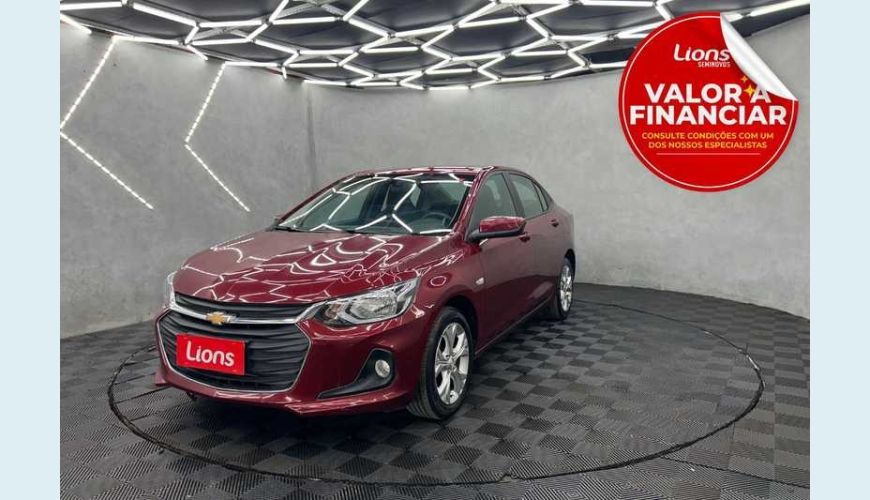 CHEVROLET ONIX PLUS LTZ 1.0 TURBO (AUT.) - VERMELHO - 2024 Foto 1 (Grande)