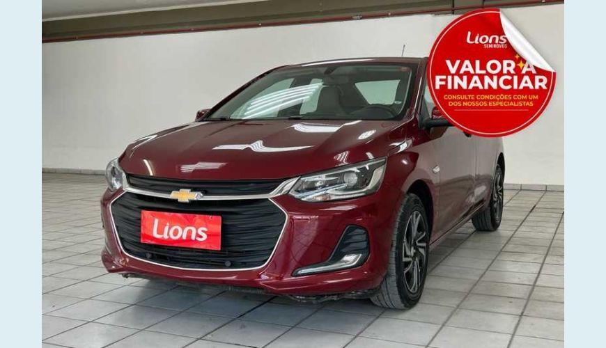CHEVROLET ONIX PLUS PREMIER 1.0 TURBO (AUT.) - VERMELHO - 2025 Foto 1 (Grande)