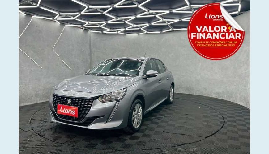 PEUGEOT 208 ACTIVE 1.6 (FLEX) (AUT) - PRATA - 2023 Foto 1 (Grande)