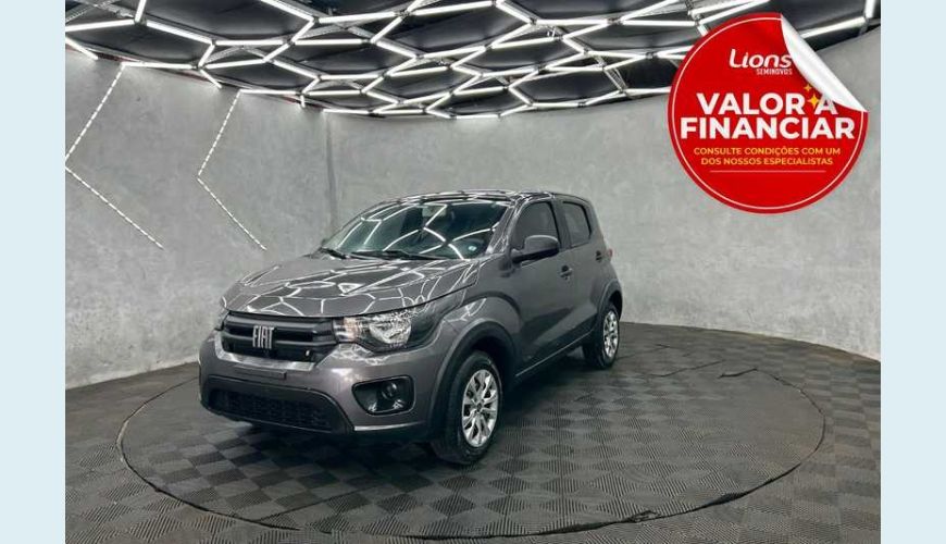 FIAT MOBI LIKE 1.0 (FLEX) - CINZA - 2023 Foto 1 (Grande)