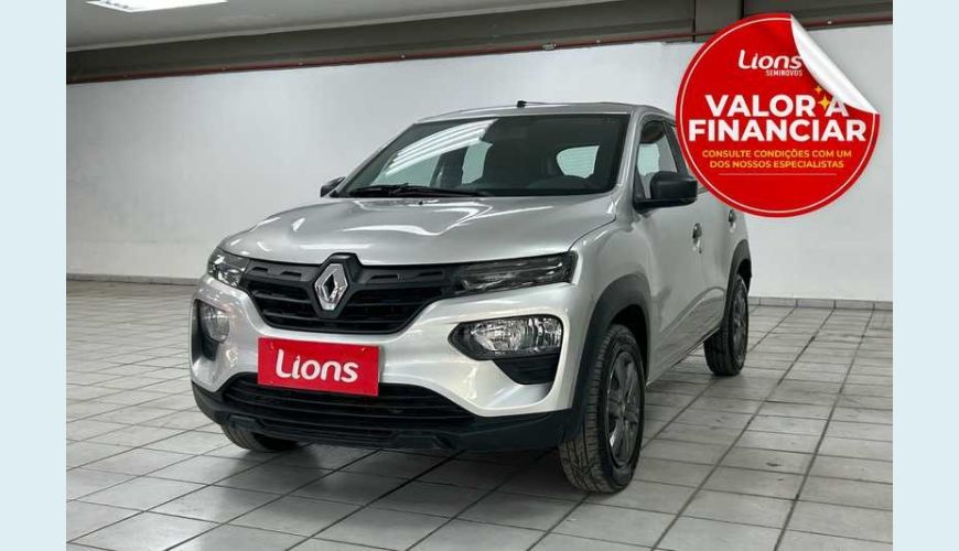 RENAULT KWID ZEN 1.0 12V SCE (FLEX) - PRATA - 2025 Foto 1 (Grande)